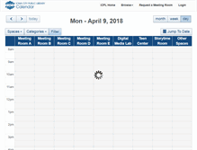 Tablet Screenshot of calendar.icpl.org